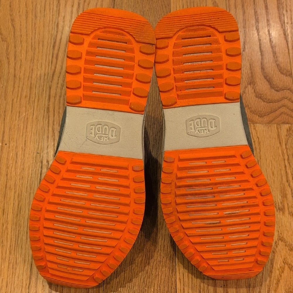 Hey Dude Men's Tahoe Nylon Dusty Green/Multi Color Size 8 - Picture 5 of 6